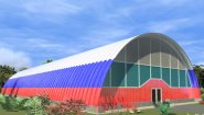 Многоотраслевой метод строительства бескаркасных сооружений
