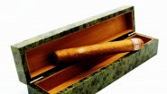 Футляр - Хьюмидор (Humidor) для сигар. Чистый Вердантит. Футляр - Хьюмидор (Humidor) для сигар. Чистый Вердантит.
